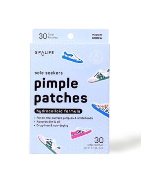 30 Pimple Patches — hydrocolloid formula